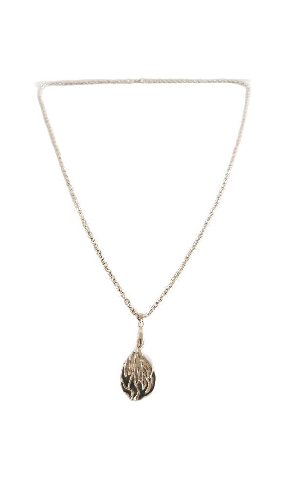Collier Aesh Shéli Argent petit modèle sur chaîne argent