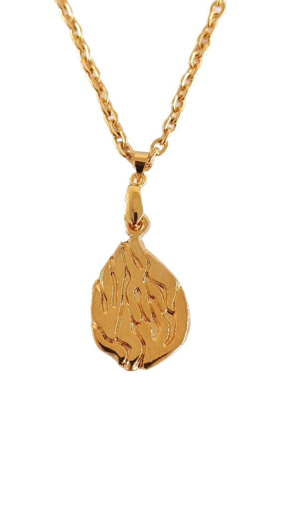 Collier Aesh Shéli Doré petit modèle sur chaîne dorée