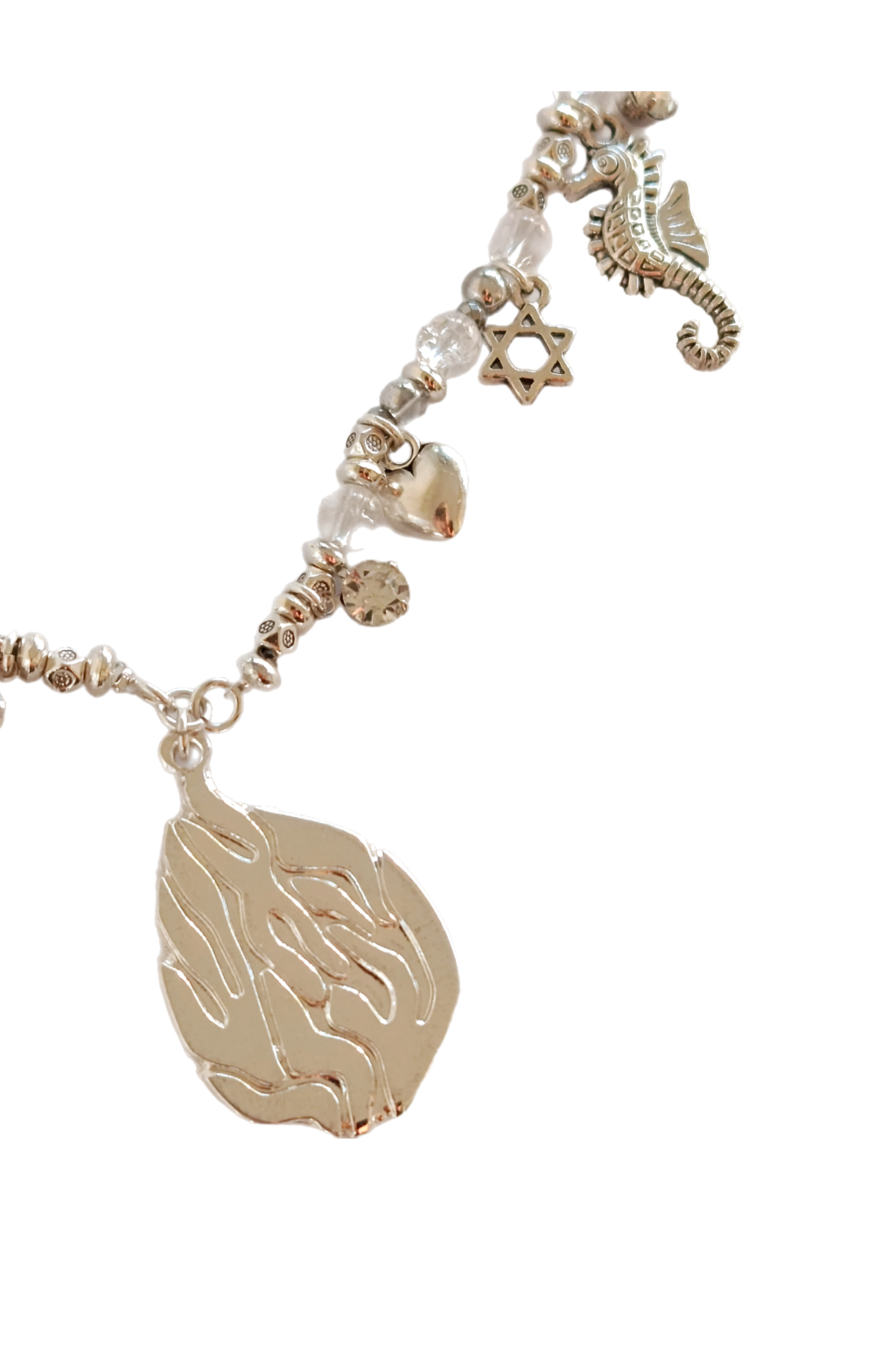 Collier Aesh Shéli Argent Charms