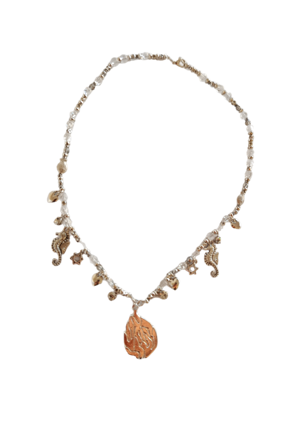 Collier Aesh Shéli Argent Charms