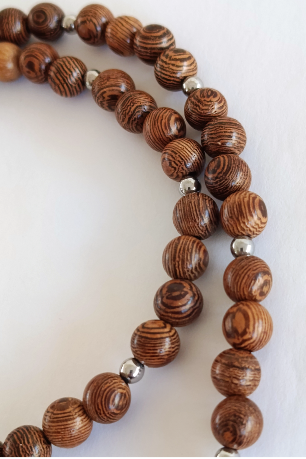 Collier Sautoir Aesh Shéli Bois